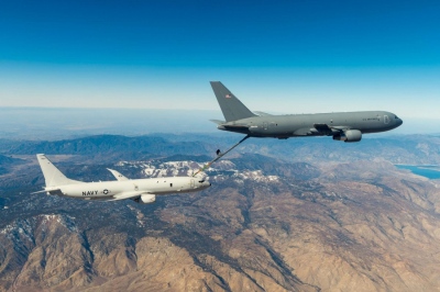 Rapid developments – Americans preparing something in the Middle East: KC-46A Pegasus over the Mediterranean, heading to Qatar