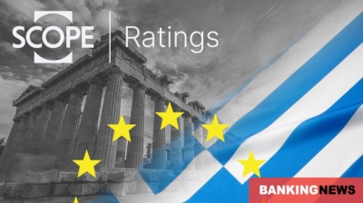 Scope: Αδιάφορη αναβάθμιση του outlook της Ελλάδας σε θετικό, στο BBB η αξιολόγηση - Σοκ από έλλειμμα και δημογραφικό