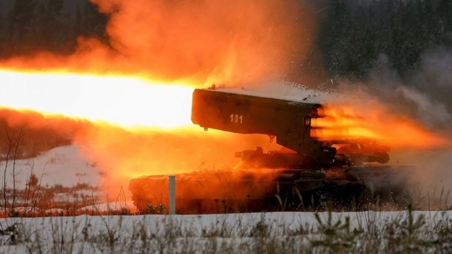 Κοντσέρτο για φλογοβόλα: Πώς το πανίσχυρο ρωσικό Solntsepyok διάνοιξε στρατηγικό διάδρομο στο Dnipropetrovsk