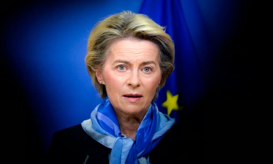 Στο Κίεβο η von der Leyen, για την επέτειο των δύο χρόνων  από την έναρξη του πολέμου