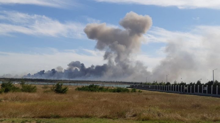 Σε κατάσταση έκτακτης ανάγκης η Κριμαία, μετά τις συνεχείς εκρήξεις - Τι πραγματικά συνέβη στην περιοχή