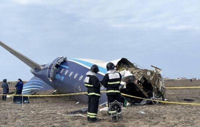 Η Ρωσία και το Αζερμπαϊτζάν κατέληξαν σε συμφωνία για τις συνέπειες της συντριβής του αεροσκάφους AZAL