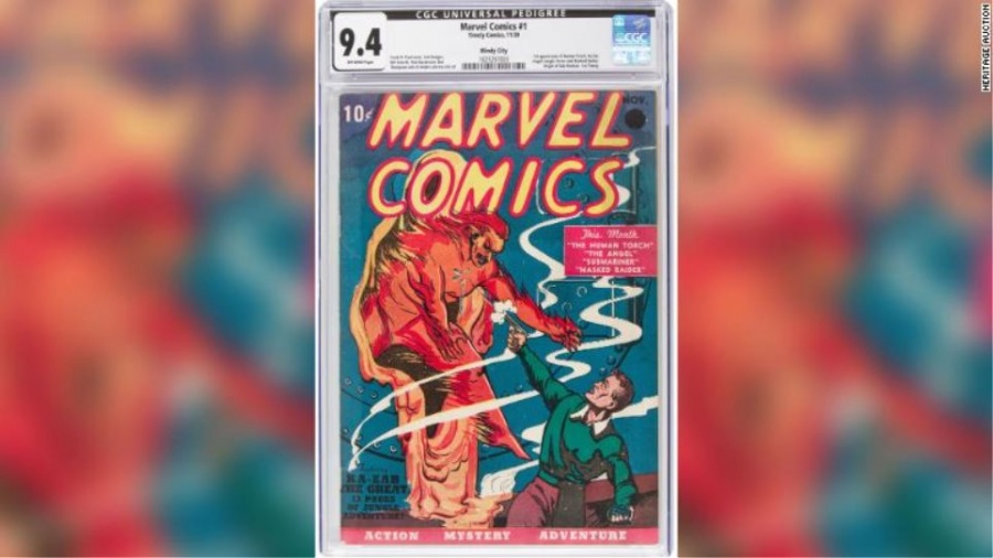 Σπάνιο τεύχος κόμικ της Marvel πουλήθηκε σε τιμή ρεκόρ, 1,26 εκατ. δολάρια σε δημοπρασία