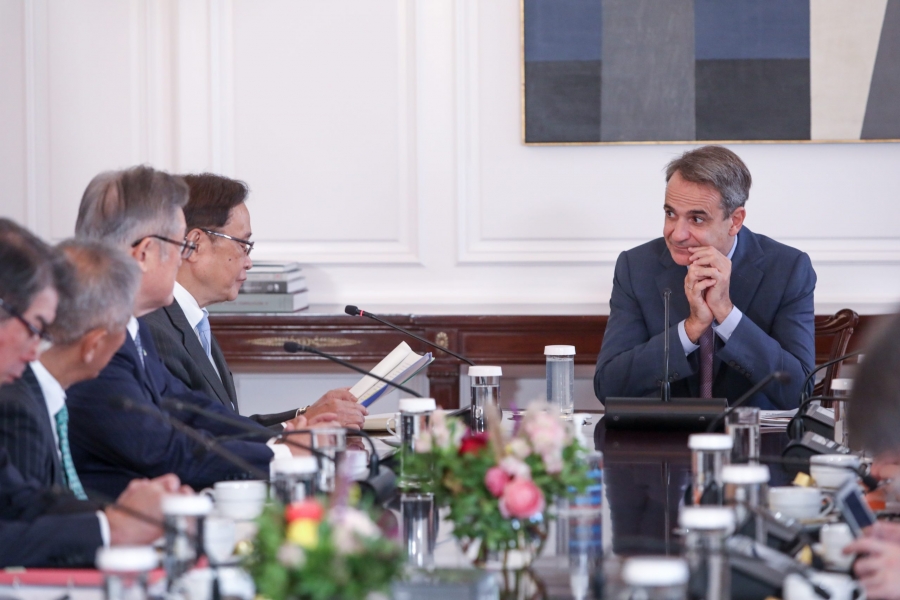 Μητσοτάκης σε Ιάπωνες επιχειρηματίες: Καλύτερες επιδόσεις από την Ευρωζώνη στην ανάπτυξη η ελληνική οικονομία