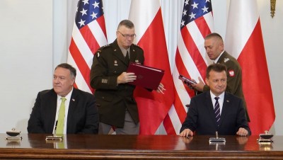 Επίσκεψη Pompeo στην Πολωνία για την υπογραφή αμυντικών συμφωνιών - Ενισχύονται οι Αμερικανικές δυνάμεις