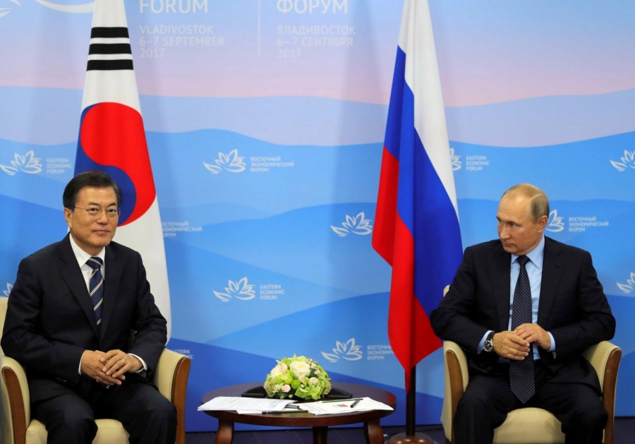 Νότια Κορέα: Ο πρόεδρος Moon θα επισκεφθεί τη Ρωσία στις 23/6