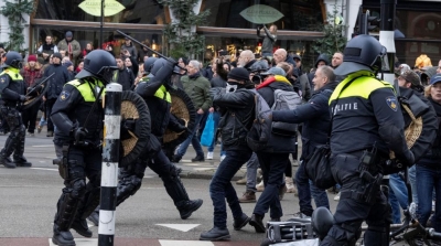 Μεγάλη διαδήλωση κατά του lockdown στην Ολλανδία