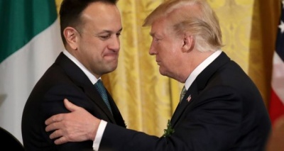 Συνάντηση Trump με τον πρωθυπουργό της Ιρλανδίας