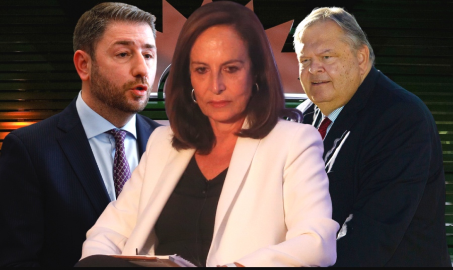 Βενιζέλος και Διαμαντοπούλου προσπαθούν να δεσμεύσουν Ανδρουλάκη σε συγκυβέρνηση με ΝΔ με σκληρούς όρους