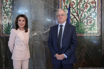 Κ. Τασούλας - Γ. Αγγελοπούλου: Συζήτησαν την έμπρακτη συμμετοχή της Βουλής στον εορτασμό των 200 ετών από το 1821