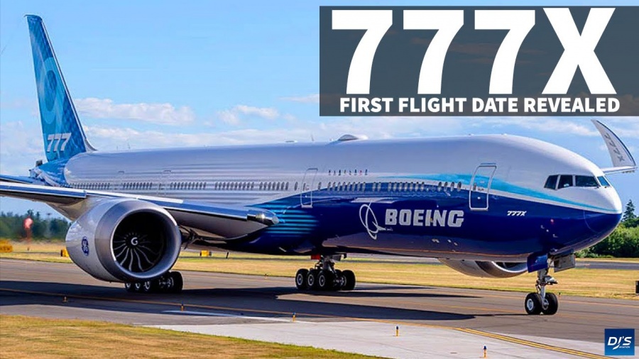 Στις 23/1 η παρθενική πτήση του νέου αεροσκάφους 777X της Boeing