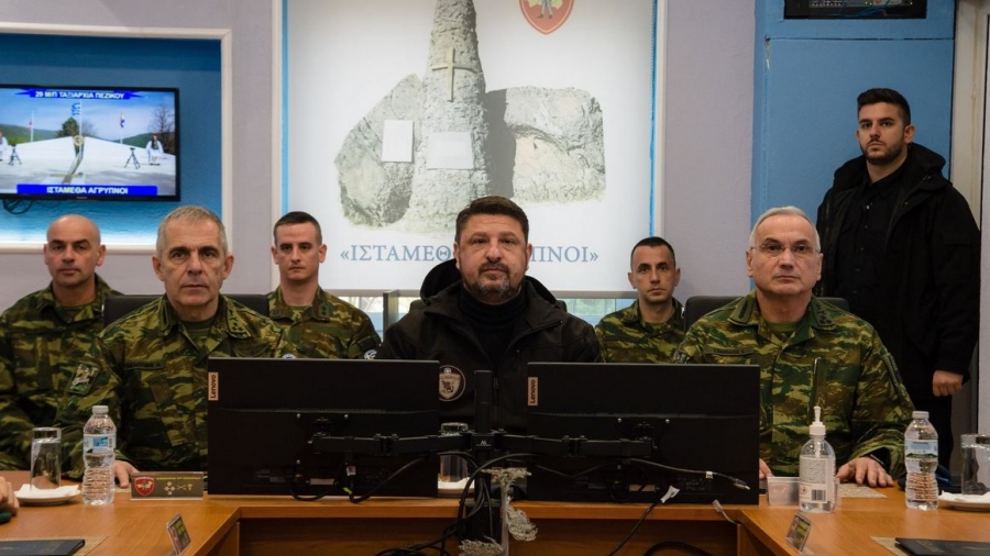 Στο 424 ΓΣΝΕ στη Θεσσαλονίκη ο Χαρδαλιάς - Οι επισκέψεις του σε Σχηματισμούς, Υπηρεσίες και Μονάδες των Ενόπλων Δυνάμεων