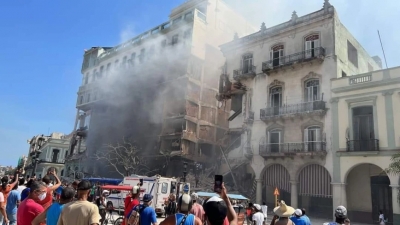 Κούβα: Ισχυρή έκρηξη σε κεντρικό πολυτελές ξενοδοχείο στην Αβάνα - Οι πρώτες εικόνες - Κατέρρευσε η πρόσοψη