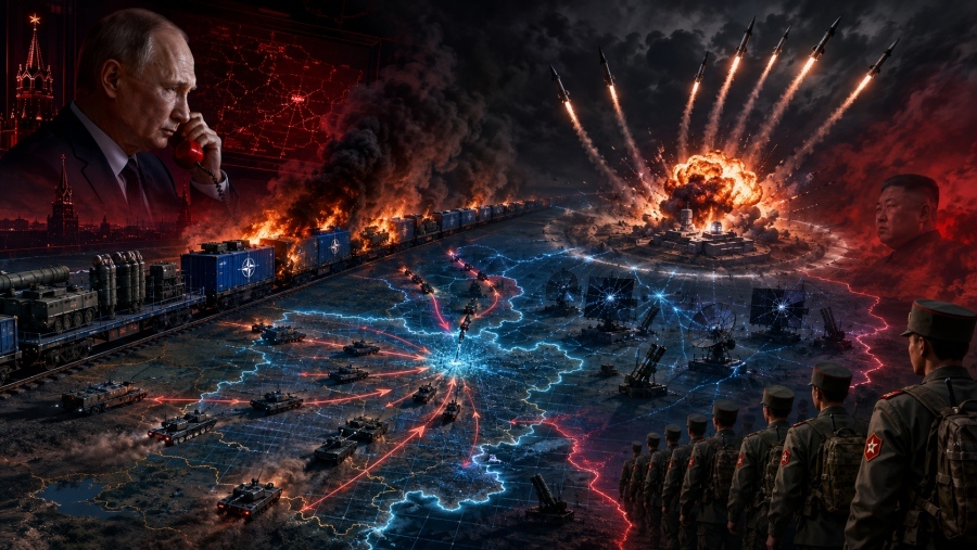 Putin orders final assault: 8 Iskander missiles level Kyiv target as Ukrainian air defense collapses