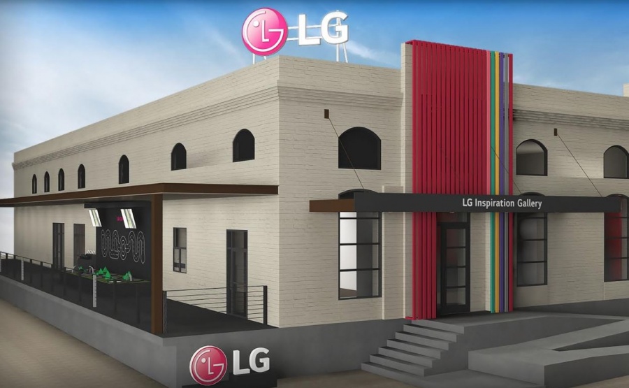 Το καινοτόμο “Inspiration Gallery” της LG ‘κυριάρχησε’ στην έκθεση SXSW