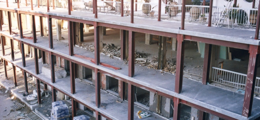 Μείωση 5,7% στο δείκτη παραγωγής των κατασκευών το δ' τρίμηνο του 2019