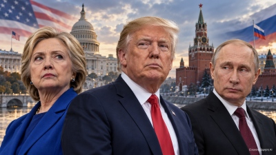 Βόμβες Clinton - Ο Putin έχει «δεμένο χειροπόδαρα» τον Trump με φωτογραφίες και βίντεο που τον «καίνε» στο σκάνδαλο Epstein