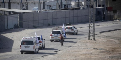 Αυτοκινητοπομπή με ανθρωπιστική βοήθεια δέχθηκε πυρά στην πόλη της Γάζας