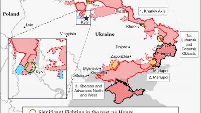 Institute for the Study of War: H Ρωσία μπορεί να δηλώνει ότι εστιάζει στο Donbass αλλά συγκεντρώνει δυνάμεις στο Κίεβο