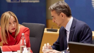 Συγχαρητήρια Meloni σε Μητσοτάκη για την εκλογική του νίκη