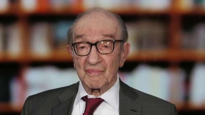 Alan Greenspan: Έλλειμμα προϋπολογισμού και πληθωρισμός οι δύο βασικές ανησυχίες