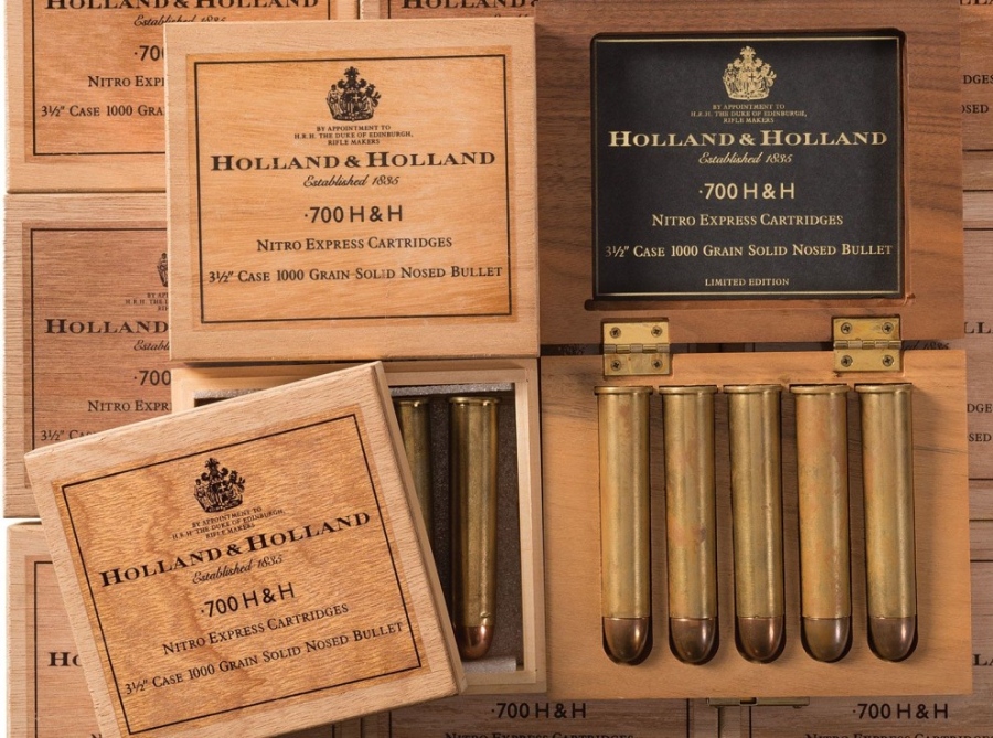 Το μεγαλύτερο φυσίγγιο Nitro Express: .700 Holland & Holland