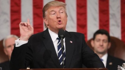 Οικονομία και εμπόριο οι βασικοί άξονες της πρώτης ομιλίας Trump για την «Κατάσταση του Έθνους» την Τρίτη (30/1/2018)