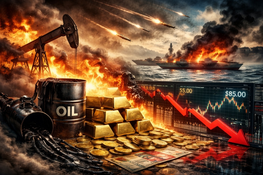 Volatility στις ευρωπαϊκές αγορές, κόλαση στον Περσικό - Ο DAX -0,2%, το brent στα 110 δολ.