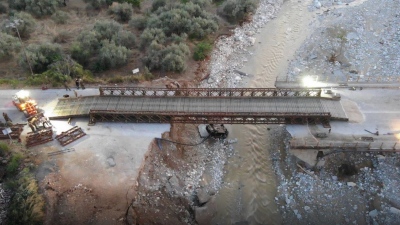 ΓΕΕΘΑ: Νέα αιτήματα για την τοποθέτηση και άλλων γεφυρών Μπέλεϋ σε πληγέντες περιοχές της Θεσσαλίας