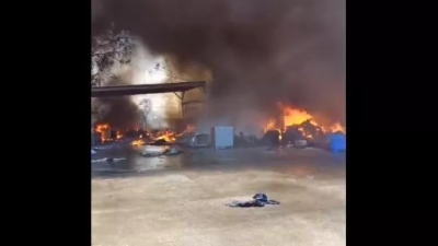 Μεγάλη πυρκαγιά σε στρατιωτική βάση του Ισραήλ