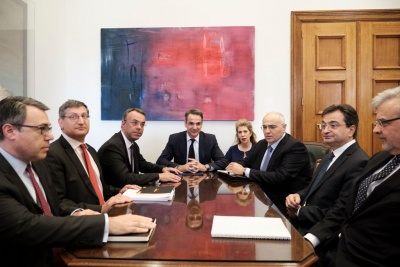 Την επιβράβευση των συνεπών δανειοληπτών ζήτησε ο Μητσοτάκης από τους τραπεζίτες