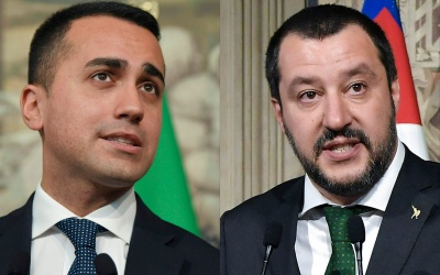 Νέο «άλμα» της Lega Nord στην κορυφή, προηγείται με 31%-30% έναντι των Πέντε Αστέρων