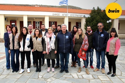 Στον Άη Στράτη η bwin με τους Γιατρούς του Κόσμου προσφέροντας ιατρική και ανθρωπιστική βοήθεια