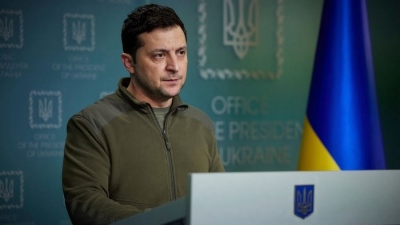 Ουκρανία: Ο Zelensky επισκέφτηκε μέλη των ουκρανικών ενόπλων δυνάμεων στη Ζαπορίζια