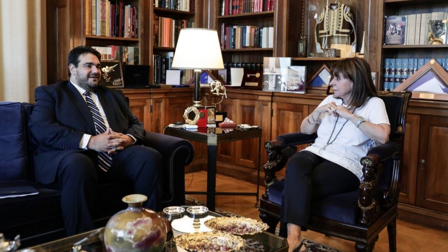 Συνάντηση Σακελλαροπούλου με τον Υφυπουργό Ψηφιακής Διακυβέρνησης – Τι συζήτησαν