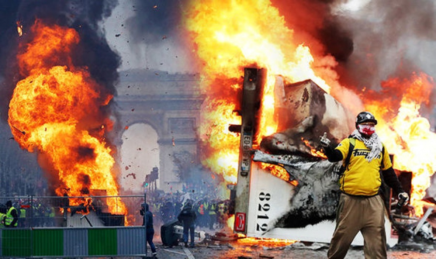 Γαλλία: Αυστηρή ποινική απάντηση στους εκατοντάδες συλλυφθέντες για τα επεισόδια στο Παρίσι