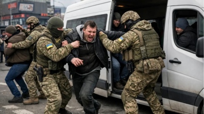Ukraine faces social explosion as violent conscription tactics threaten to destabilise Zelensky regime