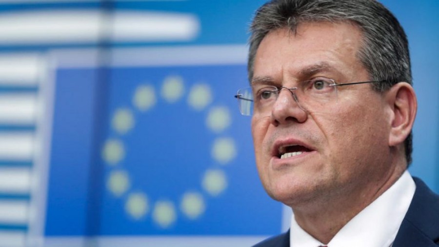 Sefcovic (Ευρ. Επιτροπή): Η ΕΕ θα εργαστεί μέχρι τέλους για μια εμπορική συμφωνία με την Βρετανία
