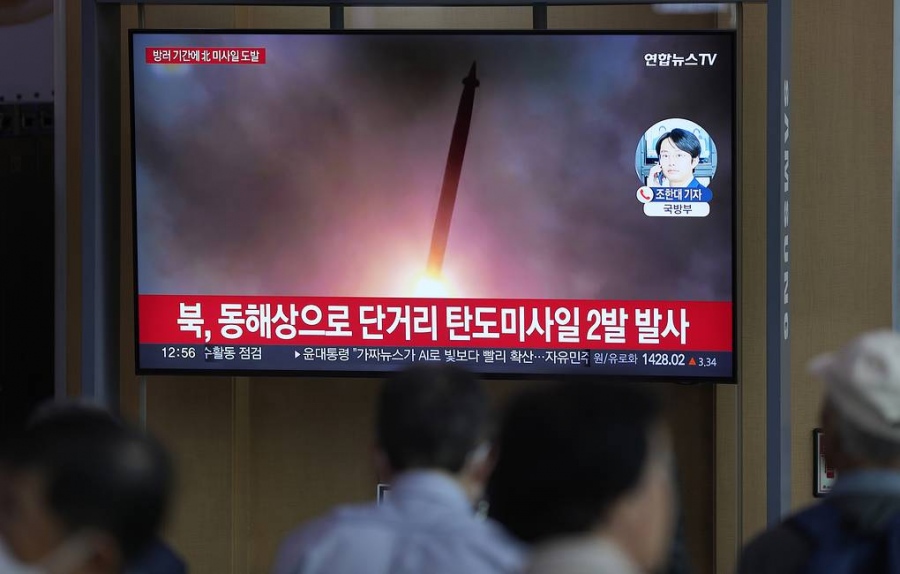 Πανικός στην Ιαπωνία – Η Βόρεια Κορέα εκτόξευσε βαλλιστικό πύραυλο, συναγερμός στα πλοία