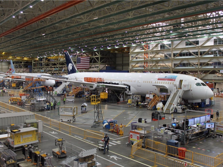 Η Boeing σταματά να παράγει για δύο εβδομάδες λόγω κορωνοϊού