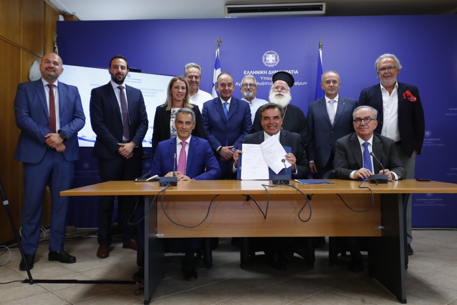 Υπεγράφη η σύμβαση ΣΔΙΤ για το μεγάλο αρδευτικό έργο Λασιθίου ύψους 87,9 εκατ. ευρώ