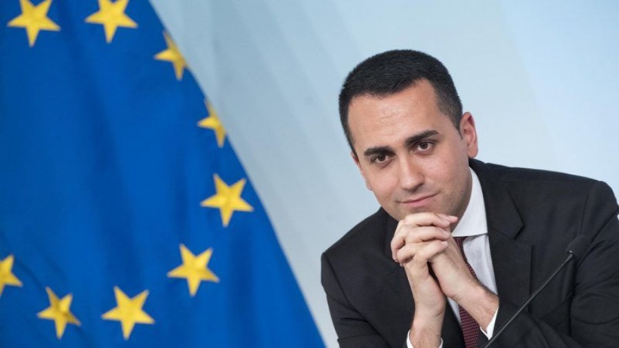 Di Maio (Ιταλία): Αποδείξαμε την αλληλεγγύη μας προς την Ελλάδα και την Κύπρο