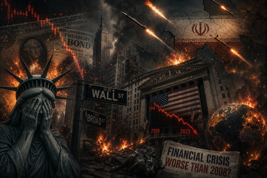 Iran becomes epic nightmare for Trump as casualties, inflation, and a crash worse than 2008 slam Wall Street amid 39 trillion dollar US debt alarm