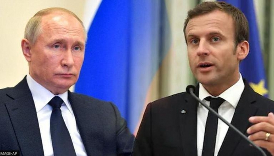 Macron: Πρέπει να αποφύγεις τον πόλεμο με την Ουκρανία και το ΝΑΤΟ - Putin: Μοιραζόμαστε κοινές ανησυχίες