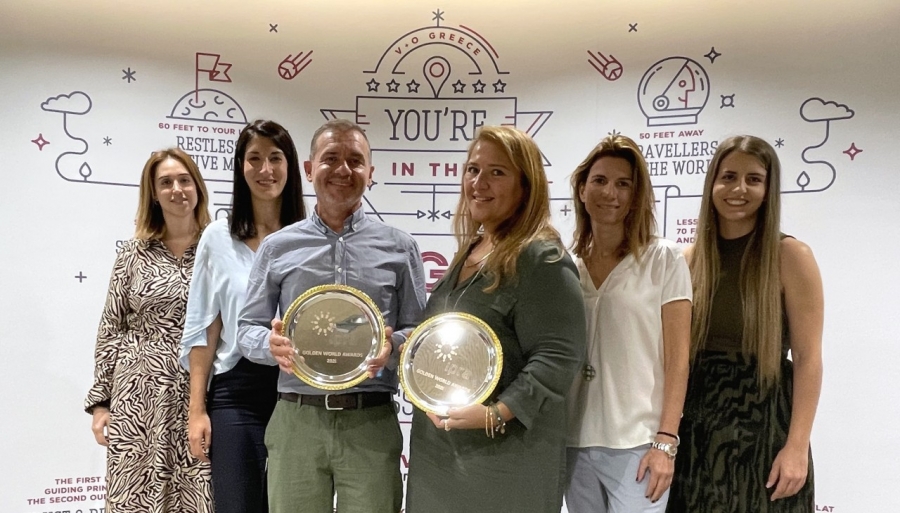 Νέα διπλή διεθνής διάκριση της V+O από το θεσμό IPRA Golden World Awards