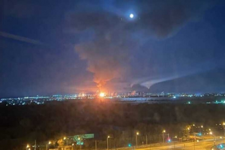 Drone με 50 κιλά εκρηκτικά εντοπίστηκε κοντά στο διυλιστήριο πετρελαίου Novokuybyshevsk