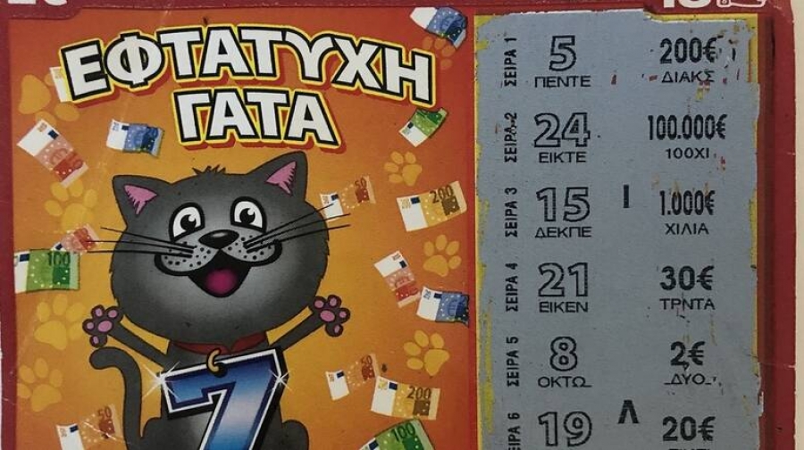 ΣΚΡΑΤΣ: Κέρδη άνω των 2,6 εκατ. ευρώ την προηγούμενη εβδομάδα