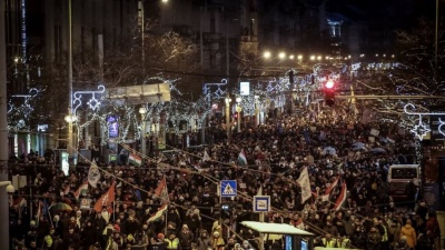 Ουγγαρία: Χιλιάδες διαδήλωσαν κατά δυο νόμων του Orban