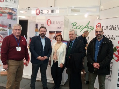 Ο Σταύρος Αραχωβίτης επισκέφθηκε τα ελληνικά περίπτερα, στην 84η Διεθνή Έκθεση International Green Week 2019 στο Βερολίνο