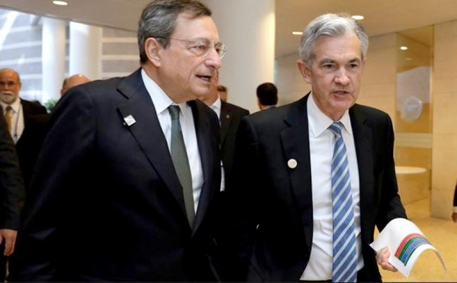 Κρίσιμoς Δεκέμβριος για επιτόκια και ποσοτική χαλάρωση - Τί σχεδιάζουν Draghi και Powell
